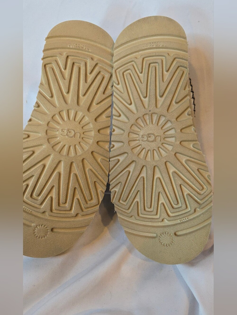 UGG Tasman II Slip-On Leather Suede Slippers Tan Women's 7 - Picture 6 of 6